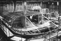 Vosper-Thornycroft VT1 under construction
